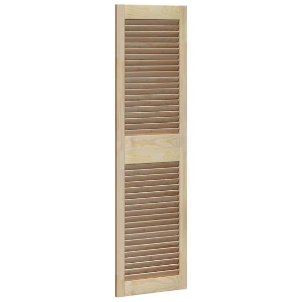 Врата за шкаф с врата 2 pcs Естествен 140,5 x 2,1 x 39,5 см