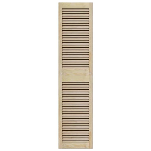 Врата за шкаф с врата 2 pcs Естествен 170 x 2,1 x 39,5 см