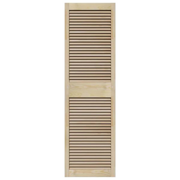 Врата за шкаф с врата 2 pcs Естествен 170 x 2,1 x 49,5 см