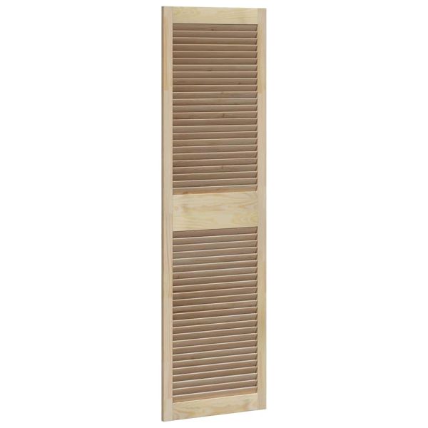 Врата за шкаф с врата 2 pcs Естествен 170 x 2,1 x 49,5 см