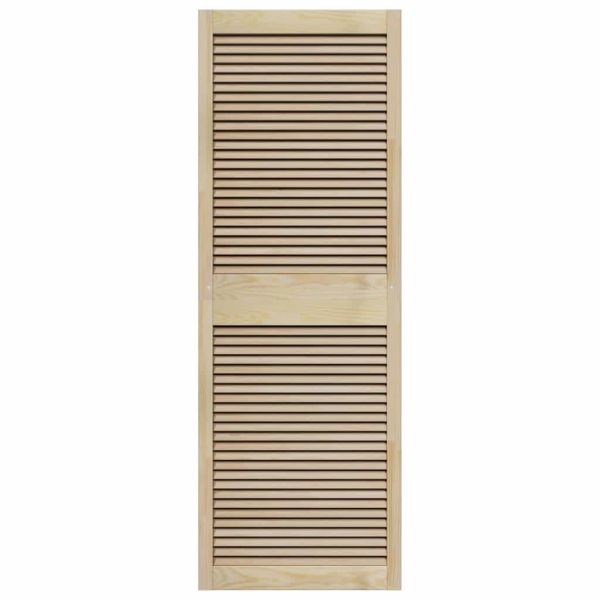 Врата за шкаф с врата 2 pcs Естествен 170 x 2,1 x 59,5 см