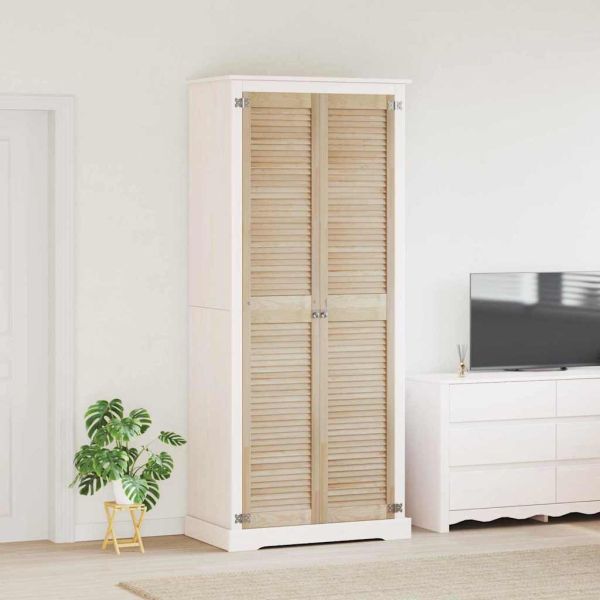 Врата за шкаф с врата 2 pcs Естествен 201 x 2,1 x 39,5 см
