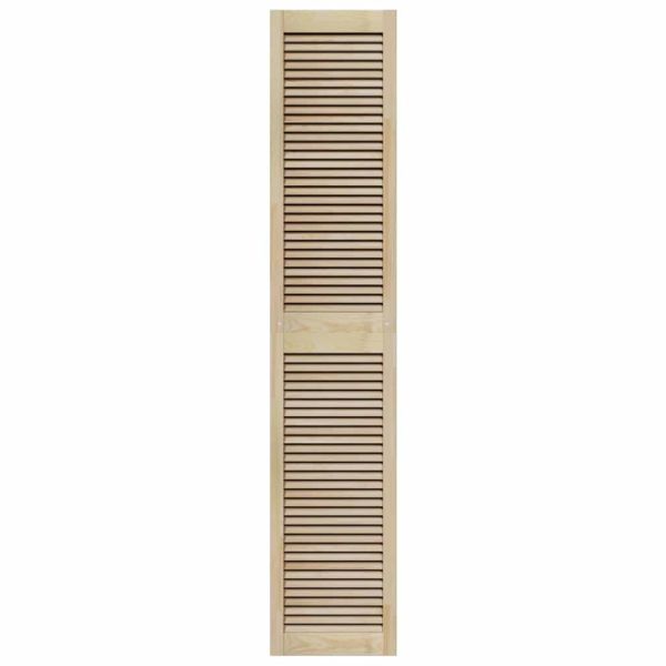 Врата за шкаф с врата 2 pcs Естествен 201 x 2,1 x 39,5 см