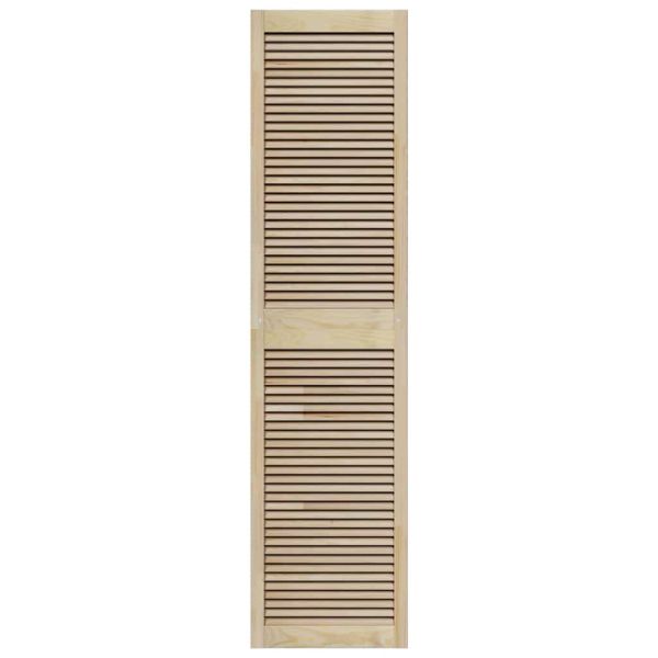 Врата за шкаф с врата 2 pcs Естествен 201 x 2,1 x 49,5 см
