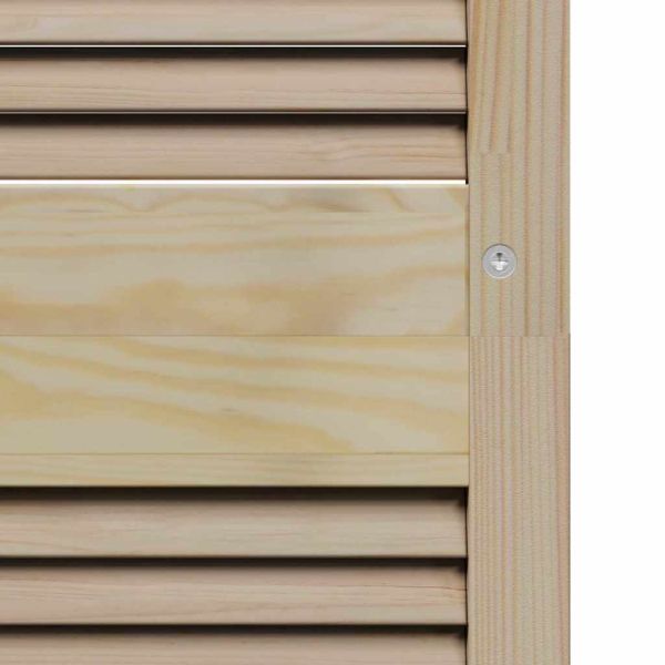 Врата за шкаф с врата 2 pcs Естествен 201 x 2,1 x 49,5 см