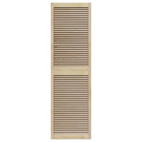 Врата за шкаф с врата 2 pcs Естествен 201 x 2,1 x 59,5 см