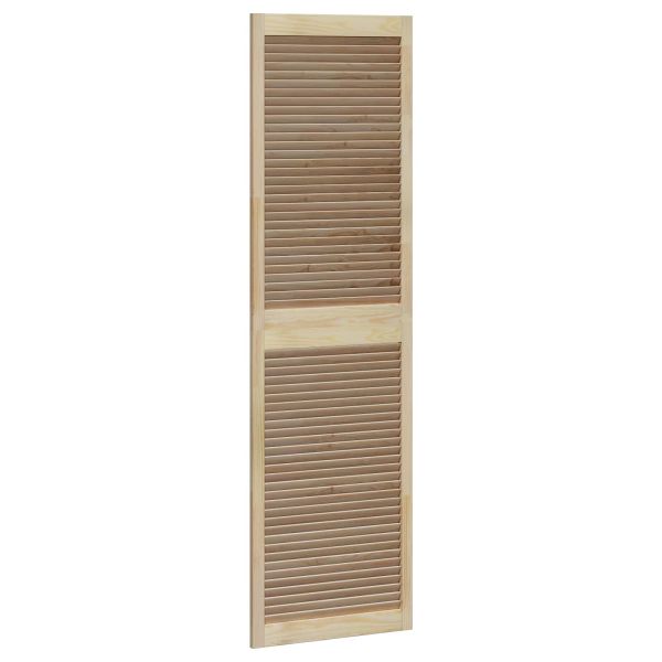 Врата за шкаф с врата 2 pcs Естествен 201 x 2,1 x 59,5 см