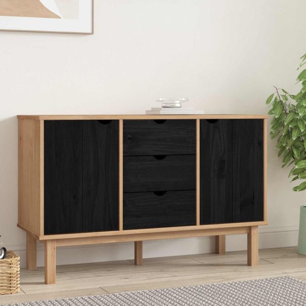 Служебен шкаф OTTA Черно 113,5 x 43 x 73 см