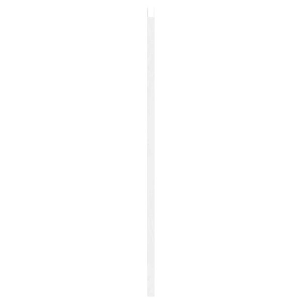 Врати с люлеещо се отваряне Бяло 80 x 40 cm