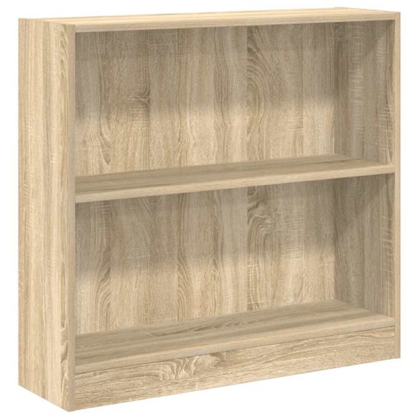 Шкаф за книги Сонома Дъб 80x24x75 cm Инженерна дървесина