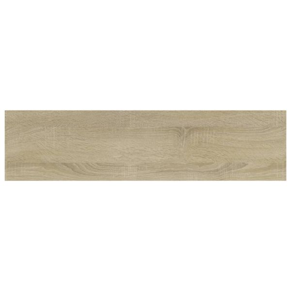 Рафтове, 4 бр, дъб сонома, 40x10x1,5 см, инженерно дърво