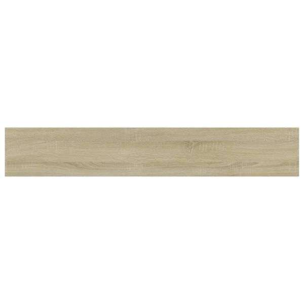 Рафтове за етажерка, 4 бр, дъб сонома, 60x10x1,5 см, ПДЧ