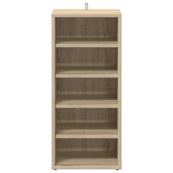 Шкафове за обувки 2 бр дъб сонома 31,5x35x70 см инженерно дърво