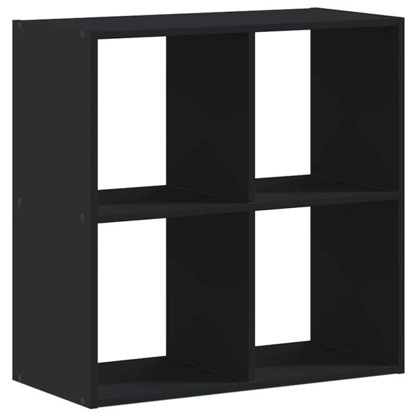 Библиотека бяла 68,5x32x68,5 см инженерно дърво
