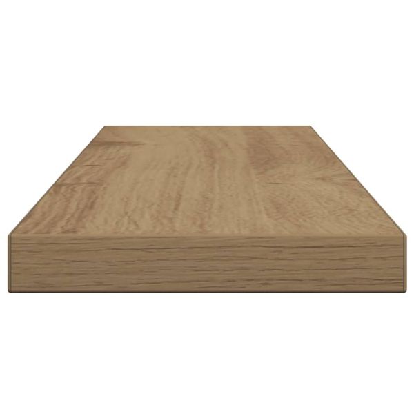 Рафтове за книги 4 бр дъб артизан 60x10x1,5 см инженерно дърво