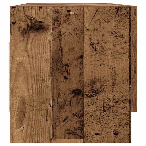 Гардероб от старо дърво 100x32,5x35 cm Инженерна дървесина