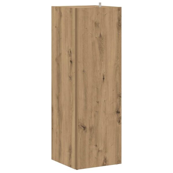 Ъглов шкаф Artisan Oak 33x33x100 cm Инженерна дървесина