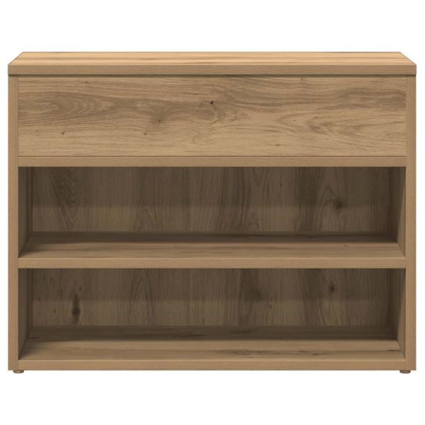 Пейка за обувки Дъб артизан 60x30x45 см Инженерна дървесина