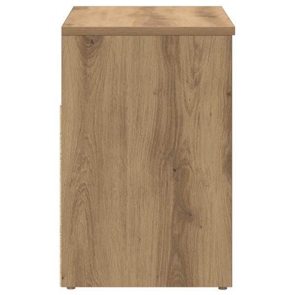Пейка за обувки Дъб артизан 60x30x45 см Инженерна дървесина