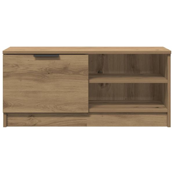 Комплект шкаф за телевизор от 2 части Дъб Artisan 80x35x36,5 cm