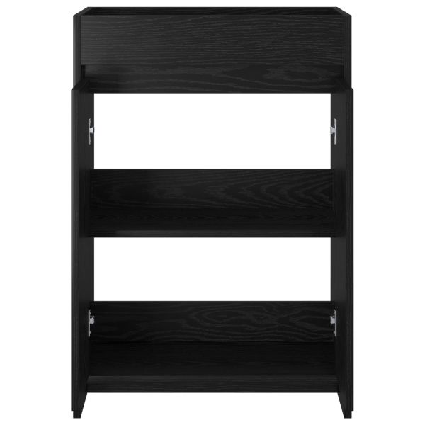Кабинет под мивка за баня Черен дъб 56 x 37,5 x 81 см