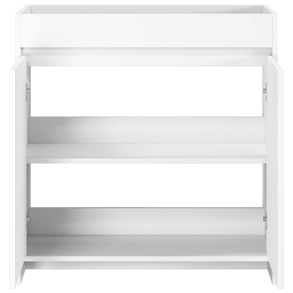 Кабинет под мивка за баня Бяло 78,5 x 37,5 x 81 см