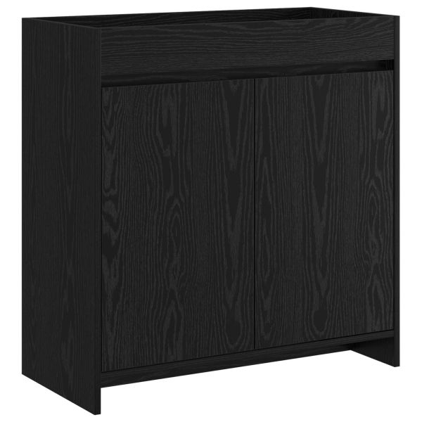 Кабинет под мивка за баня Черен дъб 78,5 x 37,5 x 81 см