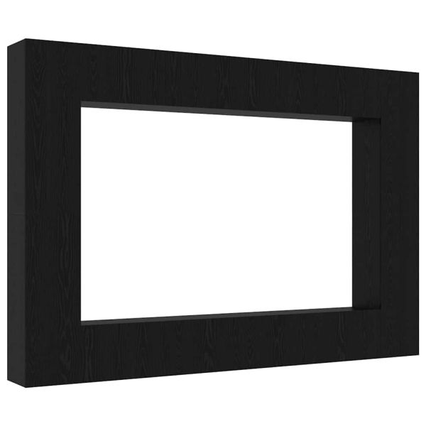 Комплект ТВ шкаф 8 pcs Черния дъб 100 x 30 x 30 cm