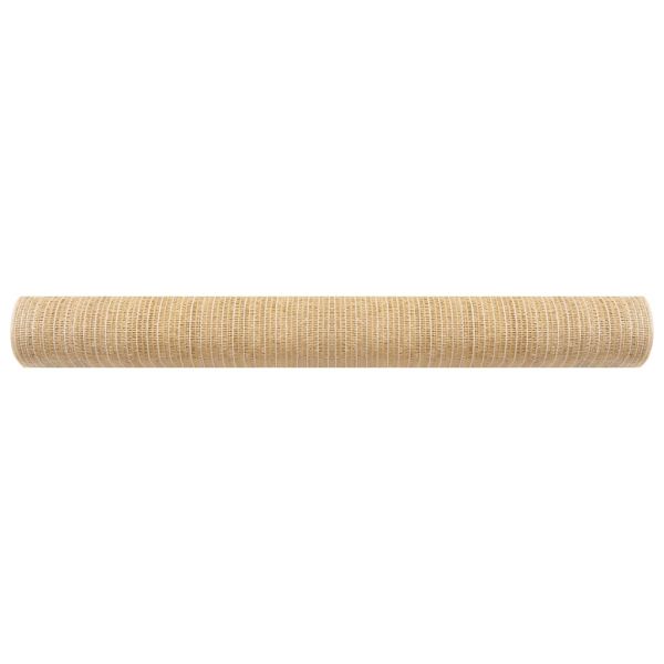 Засенчваща мрежа бежова 1x25 м HDPE 150 г/м²