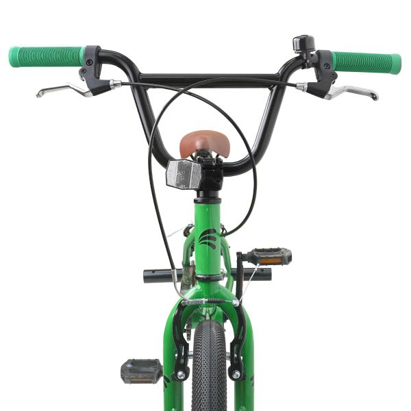 BMX Велосипед 18 инча за 7-10 години Зелено
