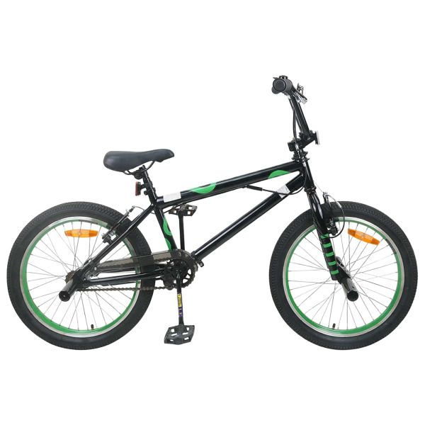 BMX Велосипед 20 инча за деца над 9 години Черно