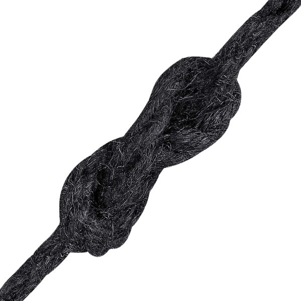 Въже от юта 10 pcs 2 Черно 100% Тоса юта