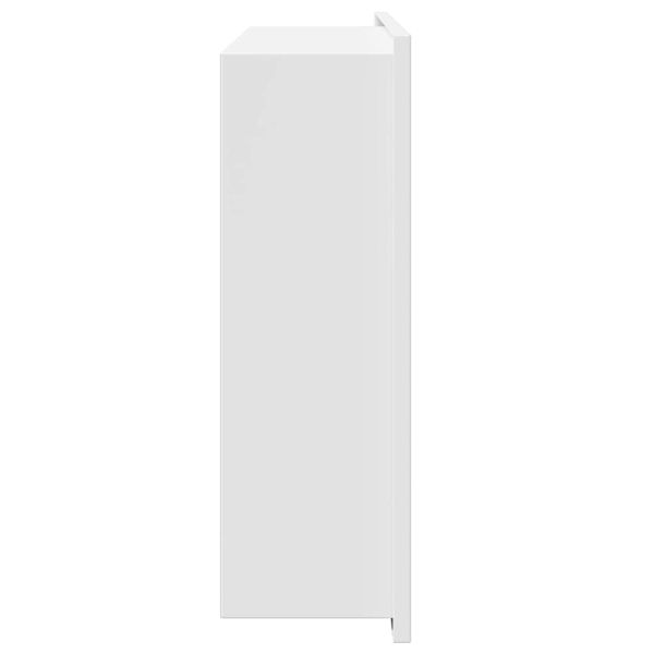 Нишата за душ Бяло 45 x 30 x 9,5 см Неръждаема стомана