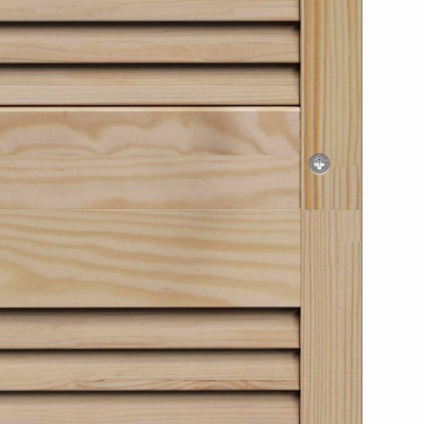 Врата за шкаф с врата 2 pcs Естествен 49,5 x 2,1 x 140,5 см