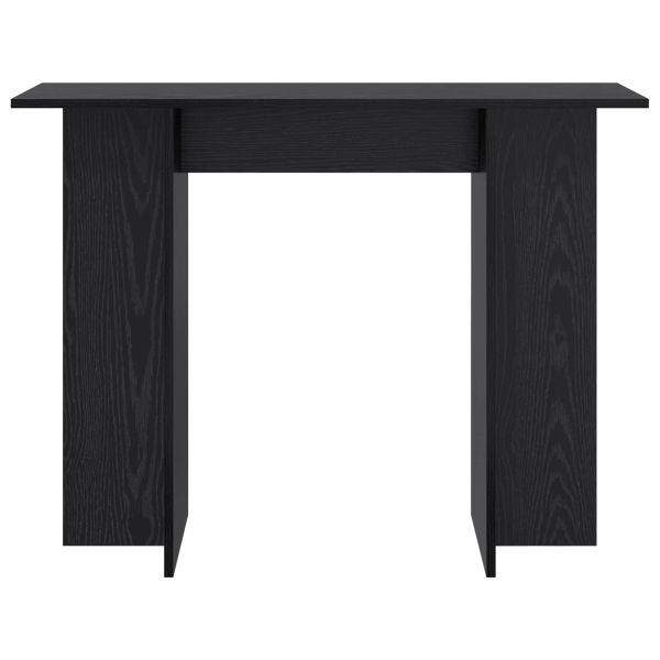 Конзолна маса Черен дъб 100 x 30 x 75 см Инженерна дървесина