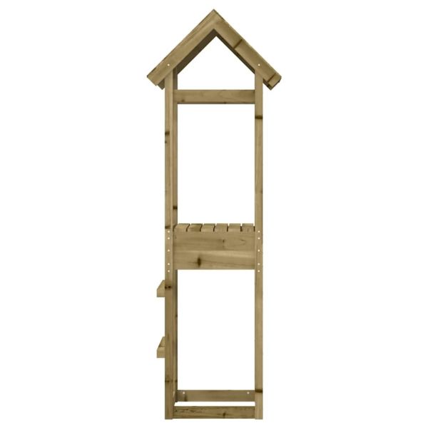Кула за игра 53x46,5x194 см импрегнирана борова дървесина