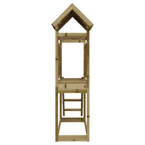 Комбинирано детско съоръжение 53x110x214 см импрегниран бор