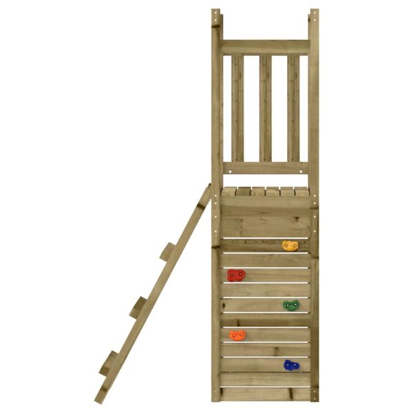 Комбинирано детско съоръжение 53x46,5x169 см импрегниран бор