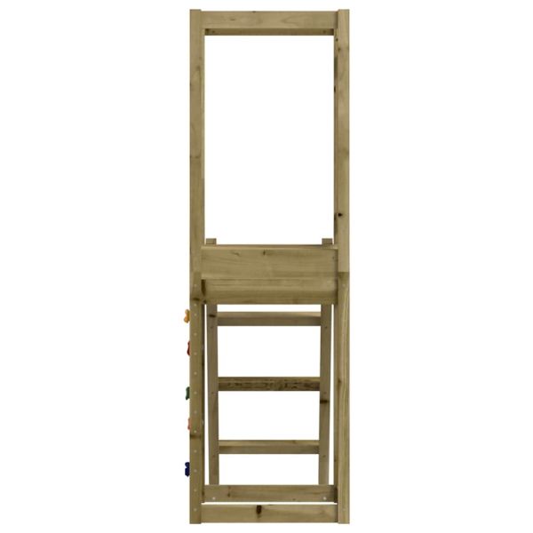Комбинирано детско съоръжение 53x46,5x169 см импрегниран бор