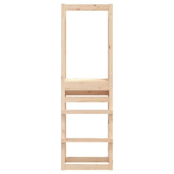 Кула за игра 53x46,5x169 см борово дърво масив