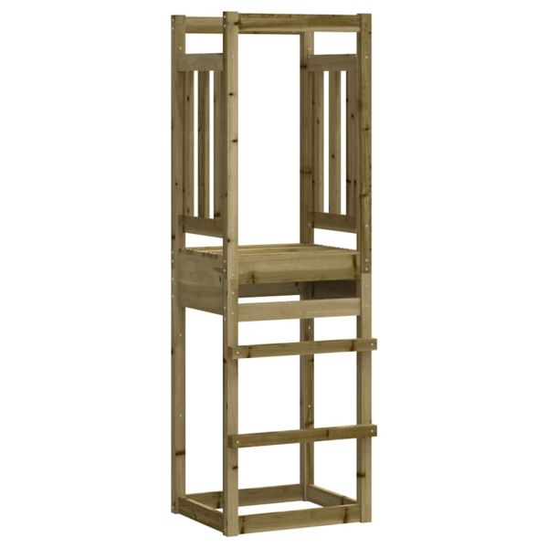 Кула за игра 53x46,5x169 см импрегнирана борова дървесина