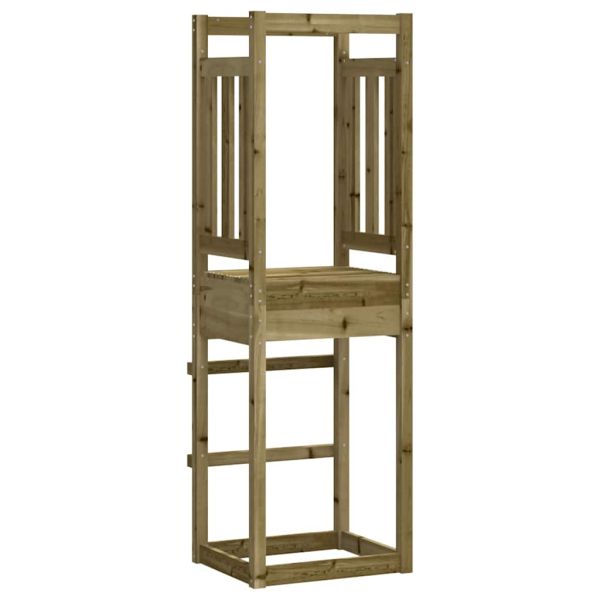 Кула за игра 53x46,5x169 см импрегнирана борова дървесина