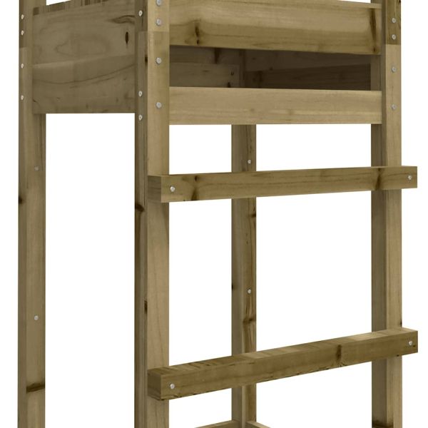 Кула за игра 53x46,5x169 см импрегнирана борова дървесина