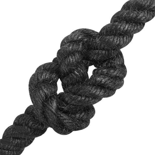 Въже от юта 14 Черно 100% Тоса юта