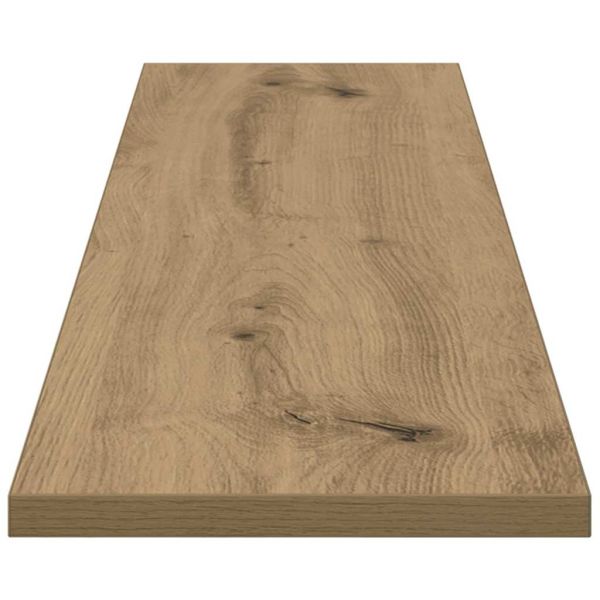 Етажерка Борд 4 pcs Кафяво 100 x 20 x 1,5 cm Инженерно дърво
