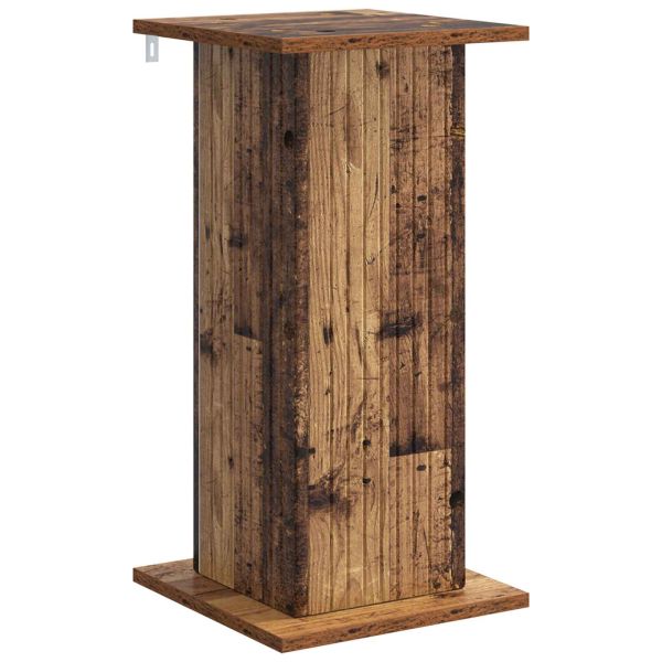 Стойка за растения 2 pcs Старо дърво 30,5 x 30 x 60,5 см