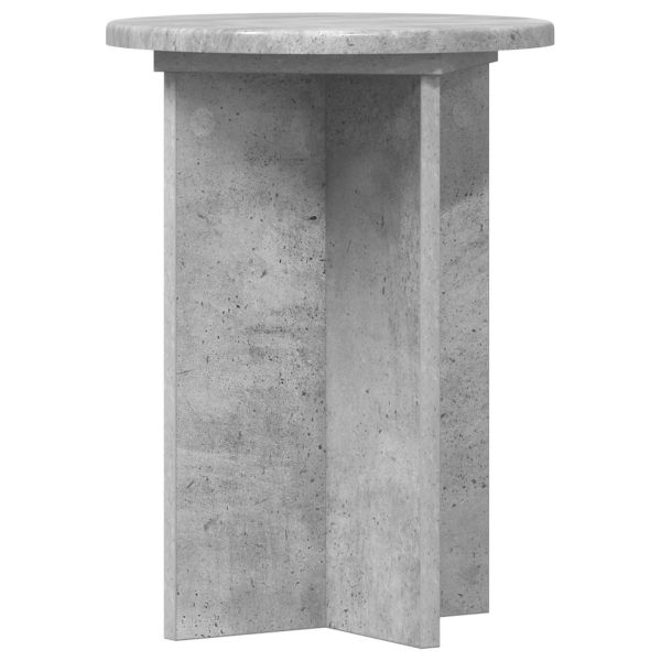 Стойка за растения 2 pcs Бетонно сиво Ø29,5 x 40 см