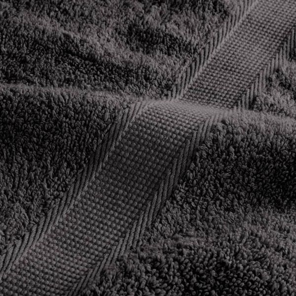 Премиум кърпи SOLUND 2 бр антрацит 100x200 см 600 gsm