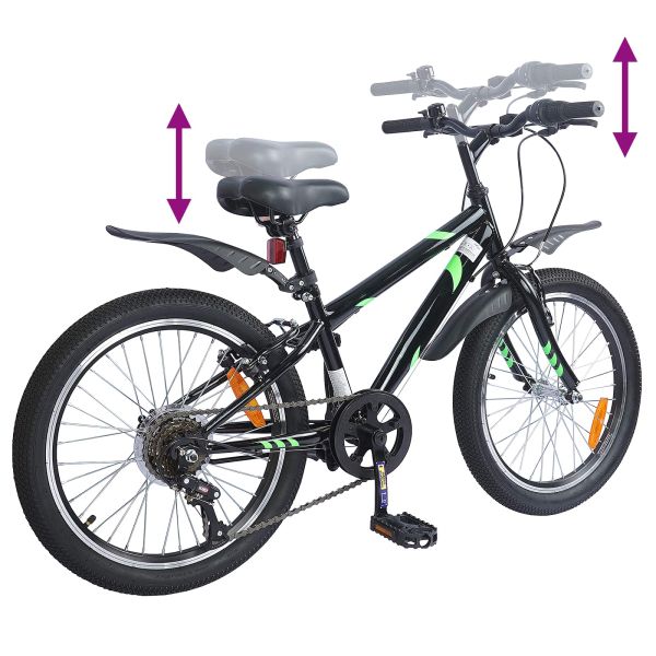 Детски Велосипед 24 инча 6-Speed за деца на възраст 8-12 години
