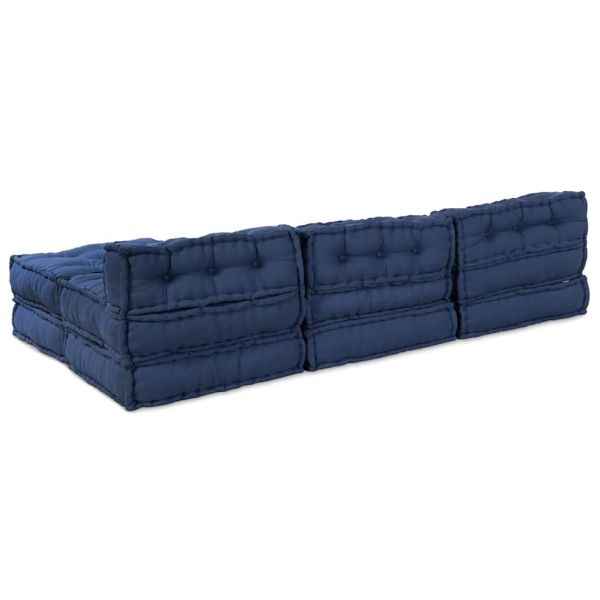 Модулен диван 4 pcs Индийски Текстил